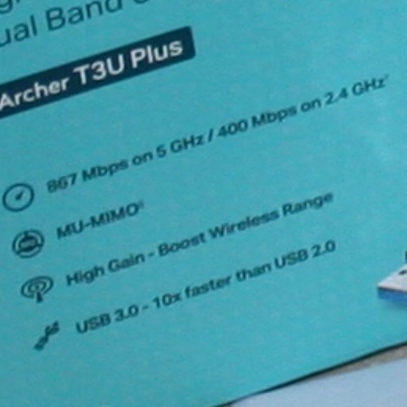 TP-Link AC1300 High Gain Wireless Dual Band USB Adapter - Picture 5 of 5